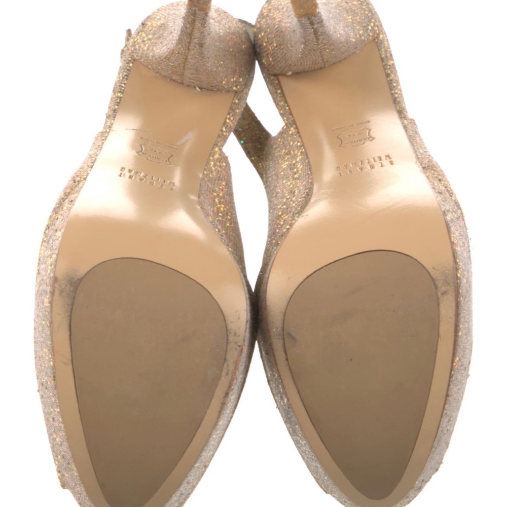 Stuart Weitzman Glitter Platform Slingback - image 5